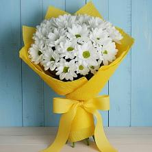 Букет цветов из:  Хризантемы в Коммаяке