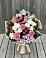 Букет цветов из: Альстромерии, Гвоздики, Розы и Хризантемы в Коммаяке