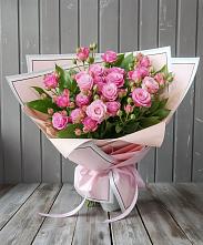 Букет Розовый кустик в Коммаяке