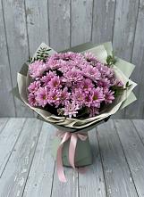 Букет цветов из:  Хризантемы в Коммаяке