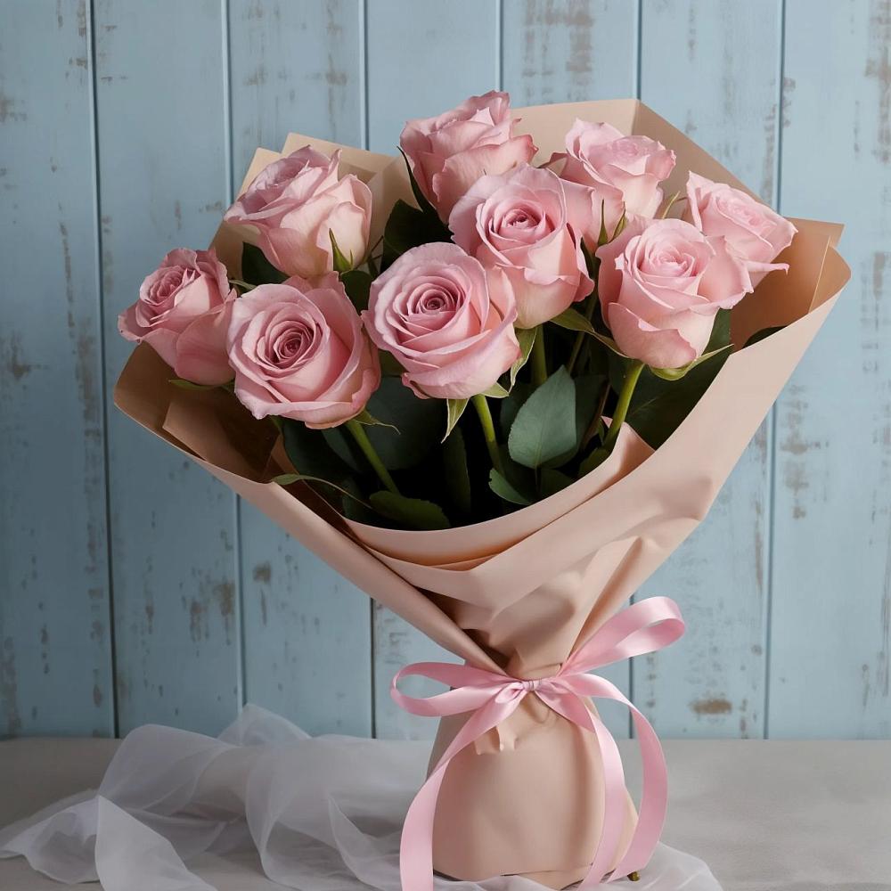 Букет цветов из: Розы в Коммаяке