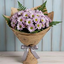 Букет цветов из:  Хризантемы в Коммаяке