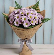 Букет цветов из:  Хризантемы в Коммаяке