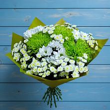 Букет цветов из:  Хризантемы в Коммаяке