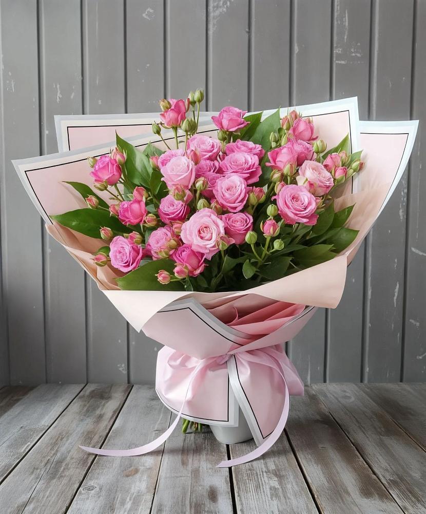 Букет Розовый кустик в Коммаяке