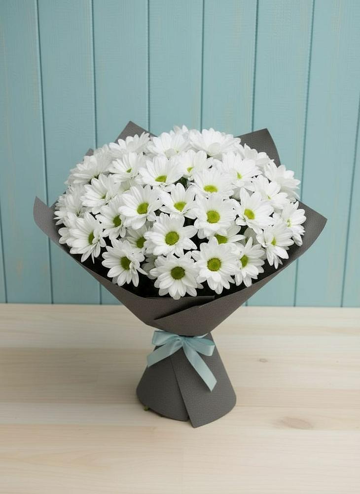 Букет цветов из: Хризантемы в Коммаяке