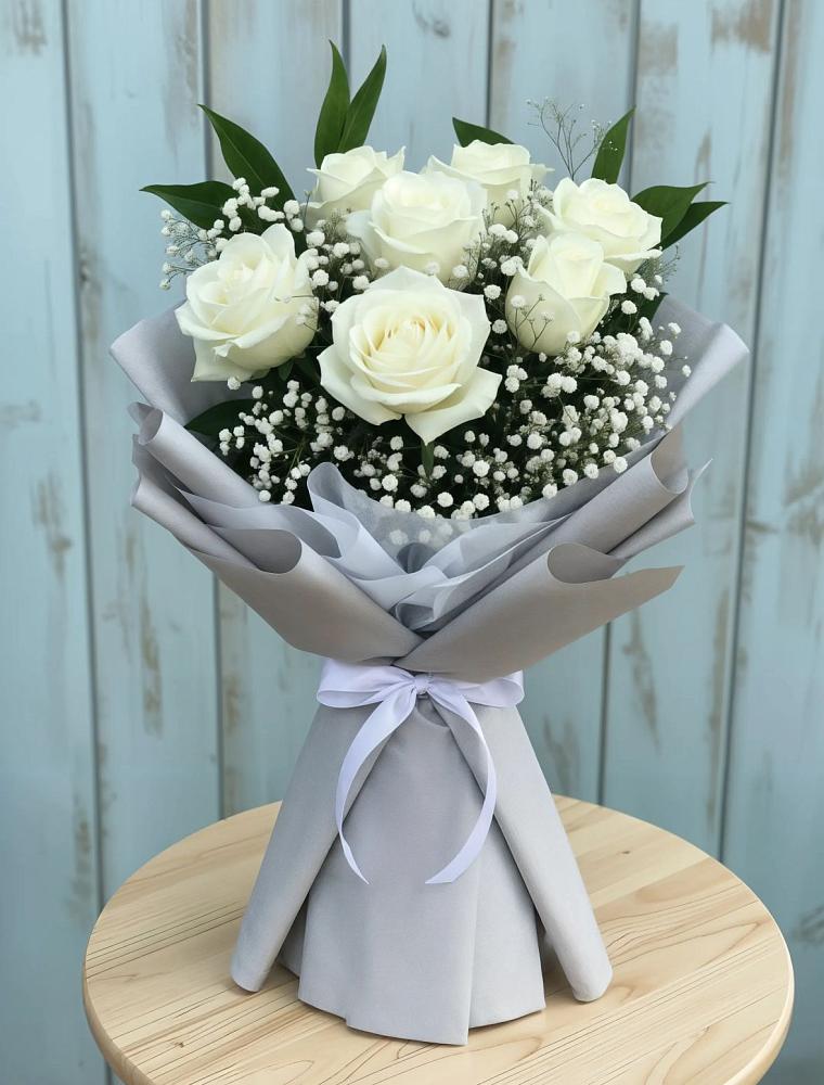 Букет цветов из: Розы в Коммаяке