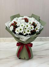 Букет цветов из:  Хризантемы в Коммаяке