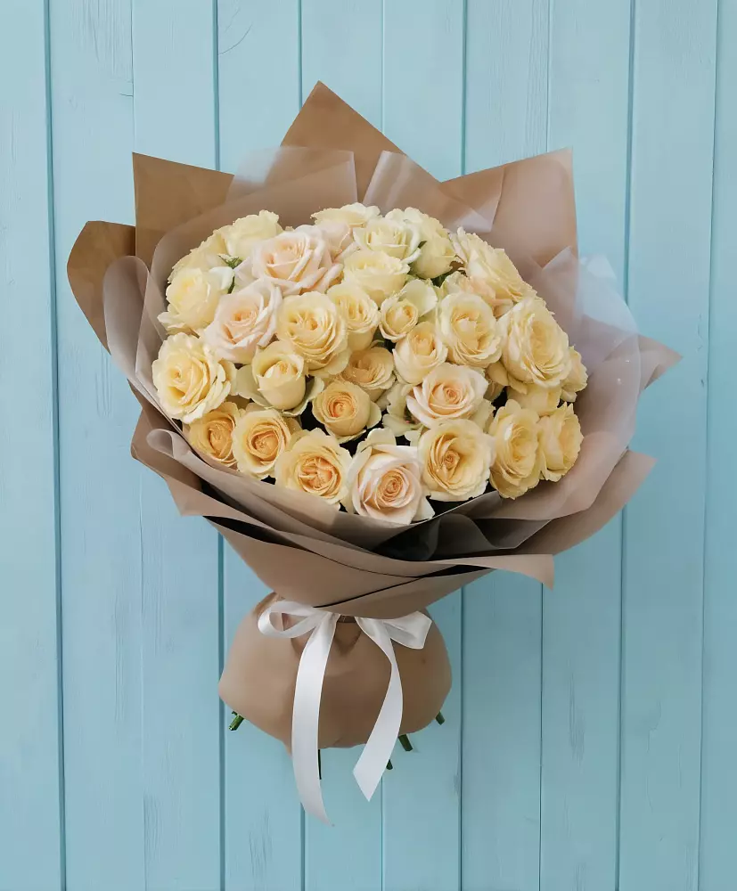 Букет Кремовое облако в Коммаяке