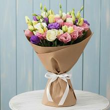 Букет цветов из:  Лизиантусы #REPLACE_PRED# Коммаяке